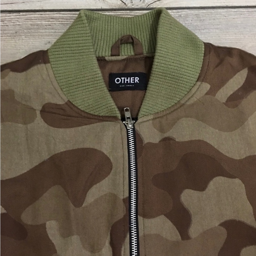 Other UK ASOS Camo Bomber‎ Jacket - Picture 2 of 6